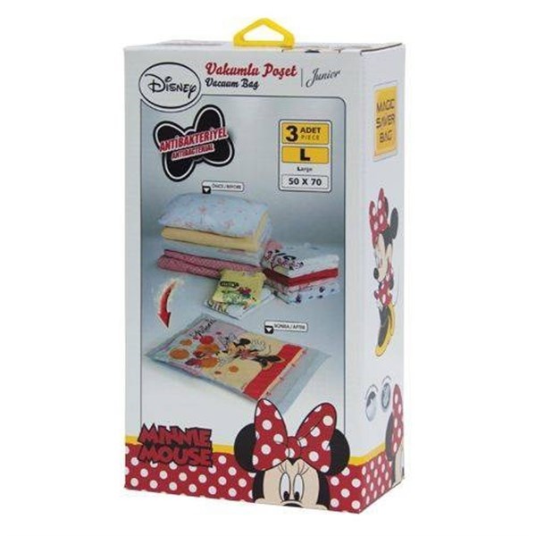 Magic Saver Minnie Mouse Vakumlu Hurç Seti