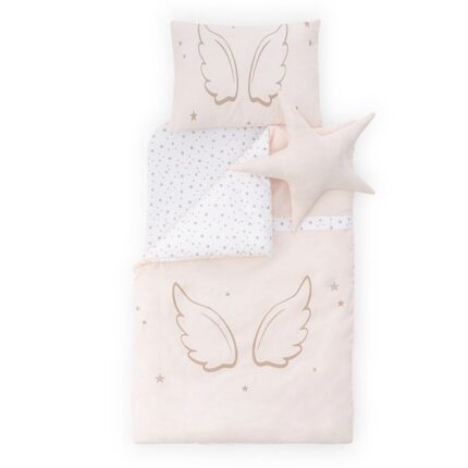 sans-serif">Angel Wings Anne Yanı 5 Parça Bebek Uyku Seti özellikleri: %100 pamuklu kumaştan imal edilmiştir. Antialerjik hava alma özellikli elyafıyla