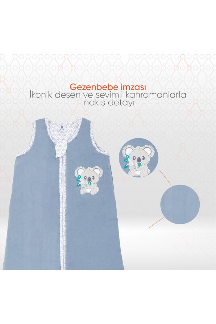 gezenbebe hero nakisli bebek uyku tulumu 90cm koala 8683735962151 GZNBEBE.4056 3