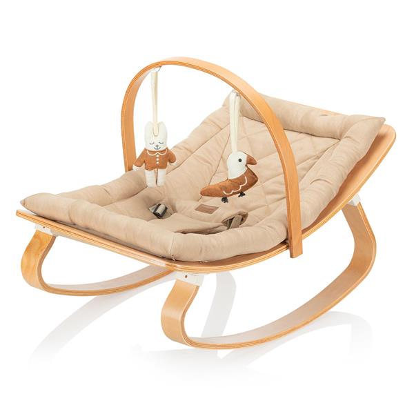 Modern ve şık tasarım Doğumdan bebek tek başına oturabilene kadar ayarlı güvenlik kemeri ile rahat kullanım (3