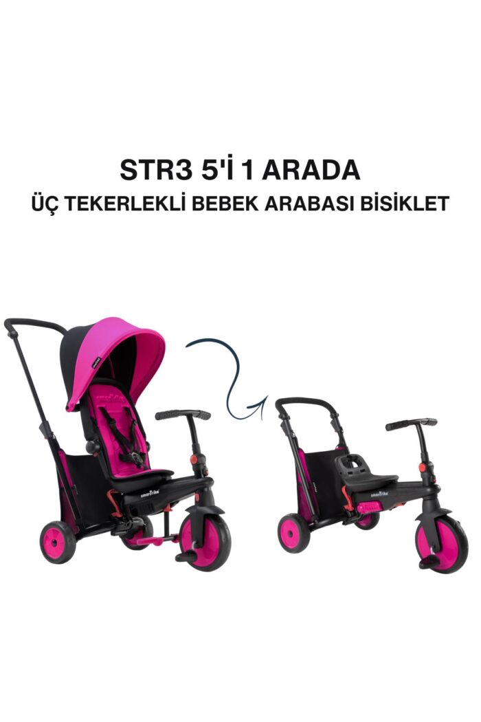 smartrike str3 plus bebek bisikleti pink 4895211402134 SMRTRKE.4895 1