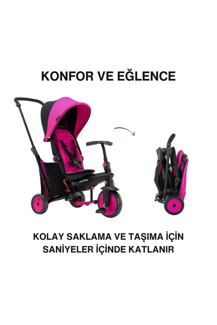 smartrike str3 plus bebek bisikleti pink 4895211402134 SMRTRKE.4895 2
