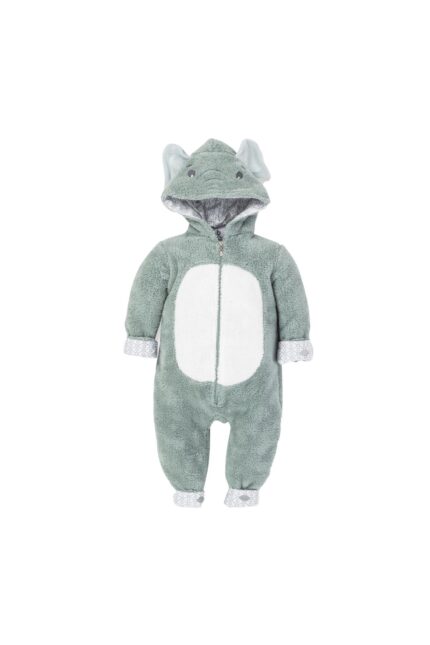 gezenbebe hero kahraman kapusonlu welsoft bebek tulum 12 18 ay elephant 8683735962410 GZNBEBE.4082 1